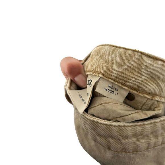 Rolla's Dusters High Rise Slim Tan Womens Jeans Size 29 AU 11 Classic Neutral - Picture 9 of 10